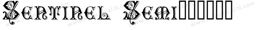 Sentinel Semi字体转换